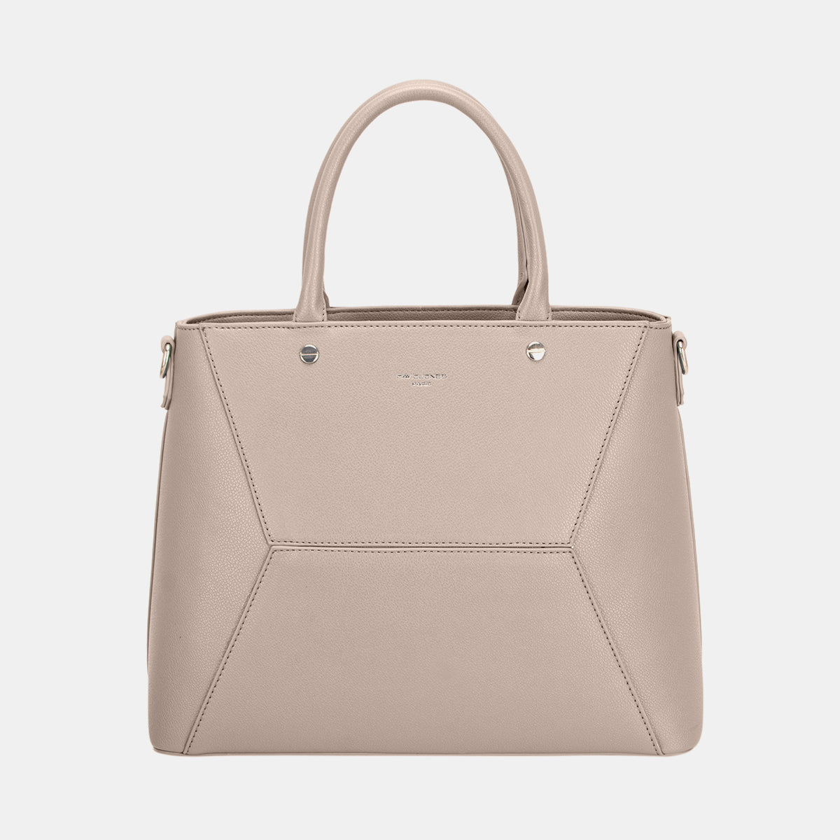 David Jones PU Leather HandbagThis PU Leather Handbag is a versatile and fashionable accessory for any outfit. The sleek PU leather material adds a touch of sophistication to your look. It featurDavid Jones PU Leather HandbagDavid Jones PU Leather Handbag