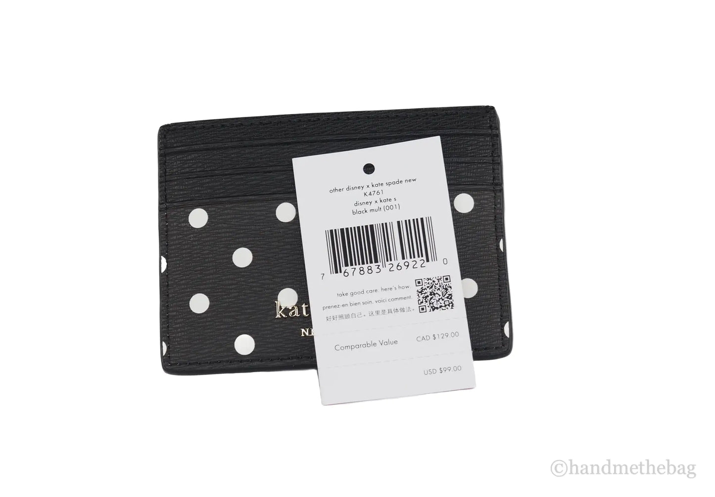 Disney X Kate Spade Slim Minnie Mouse Card Case – Playful and Practical