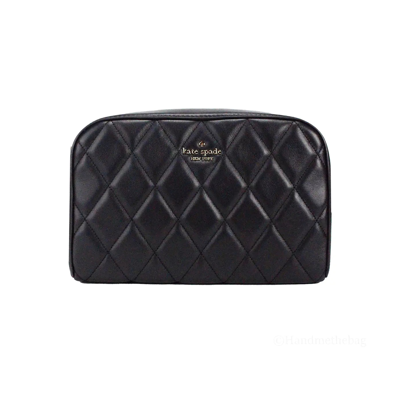 Kate Spade Carey Mini Black Quilted Camera Crossbody Bag – Chic Sophistication