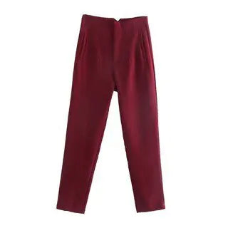 Chic Office Lady Straight PantsUpgrade Your Professional Wardrobe TodayElevate your office attire with Chic Office Lady Straight Pants. Perfectly tailored for a sleek, sophisticated look that commChic Office Lady Straight PantsChic Office Lady Straight Pants