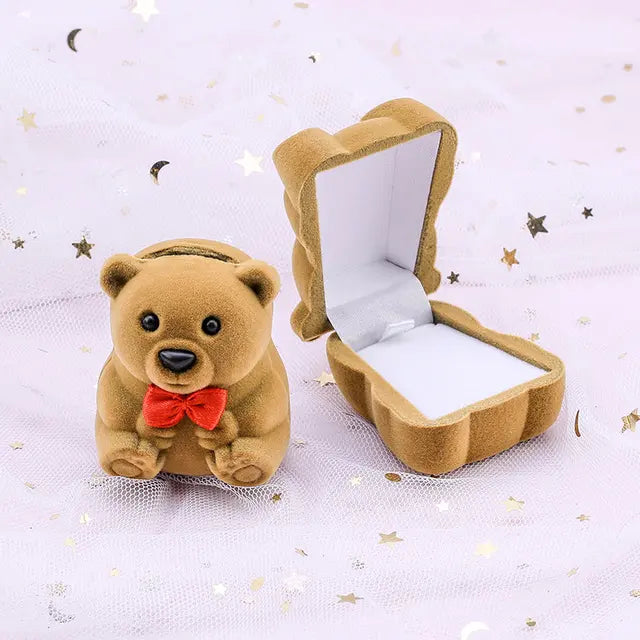 One Piece Velvet Jewelry Box