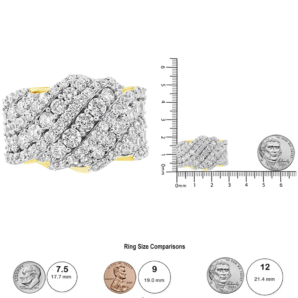 10K Yellow Gold Multi-Row Diamond Band Ring – 3.00 Carats of Radiant EIndulge in luxury with this 10K Yellow Gold Multi-Row Diamond Band Ring, featuring a dazzling 3.00 carats total weight of sparkling diamonds. The multi-row design is10K Yellow Gold Multi-Row Diamond Band RingRings10K Yellow Gold Multi-Row Diamond Band Ring