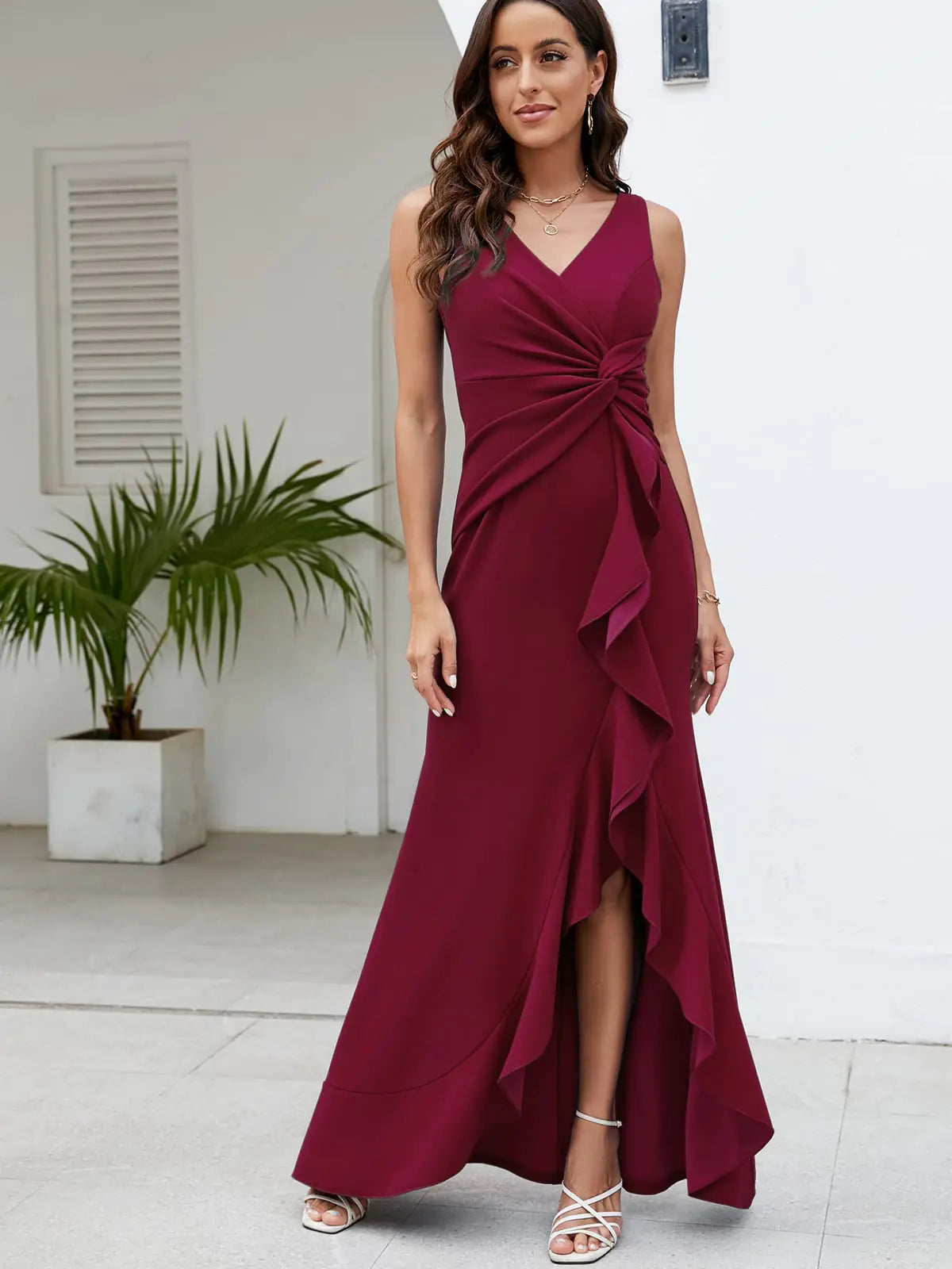 Long Black Evening Gowns for Women Formal Dresses for Women Evening PaElevate your formal wardrobe with the FQA Long Evening Gown, designed for timeless elegance and sophistication. This stunning dress features a sleek V-neckline, sleeLong Black Evening GownsDressesLong Black Evening Gowns