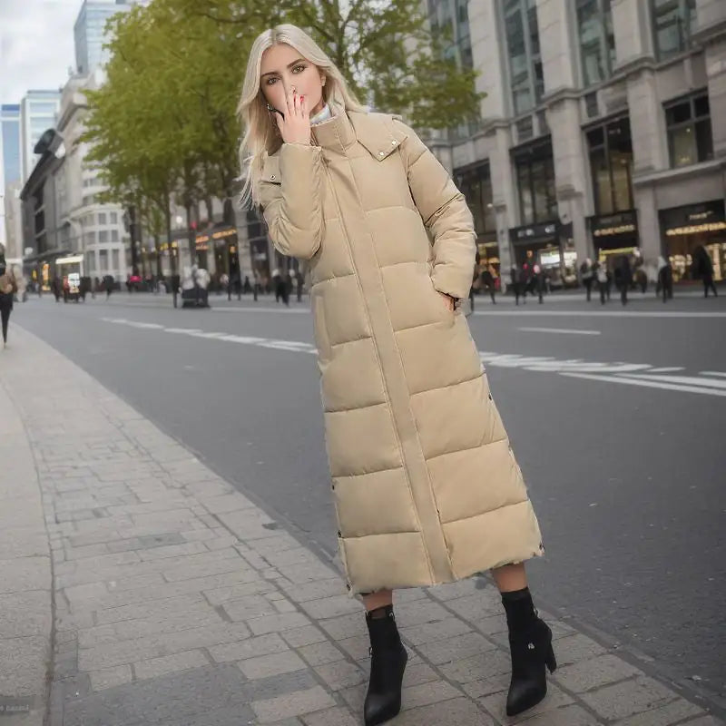 Lisa™ Long Winter Jacket With a Loose FitStep into winter with grace and sophistication with the Lisa Long Winter Coat With a Loose Fit. Designed to elevate your cold-weather style, this coat is more than jLisa™ Long Winter JacketCoatsLisa™ Long Winter Jacket