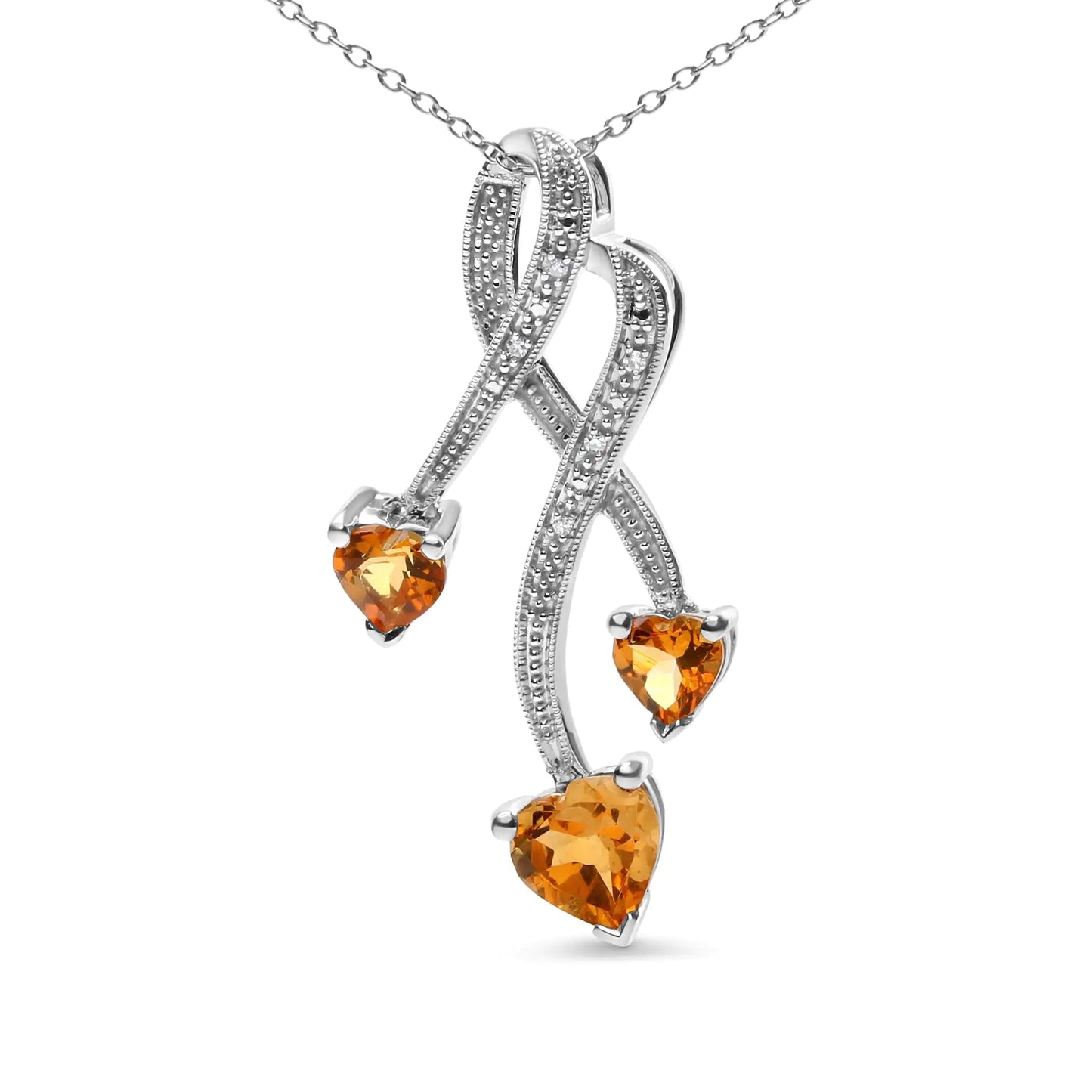 Yellow Citrine and Diamond Heart Pendant Necklace – Elegant Gemstone JBrighten your look with this Yellow Citrine and Diamond Heart Pendant Necklace. Featuring a radiant heart-shaped citrine gemstone surrounded by sparkling diamonds, tYellow Citrine and Diamond Heart Pendant NecklaceNecklaceYellow Citrine and Diamond Heart Pendant Necklace